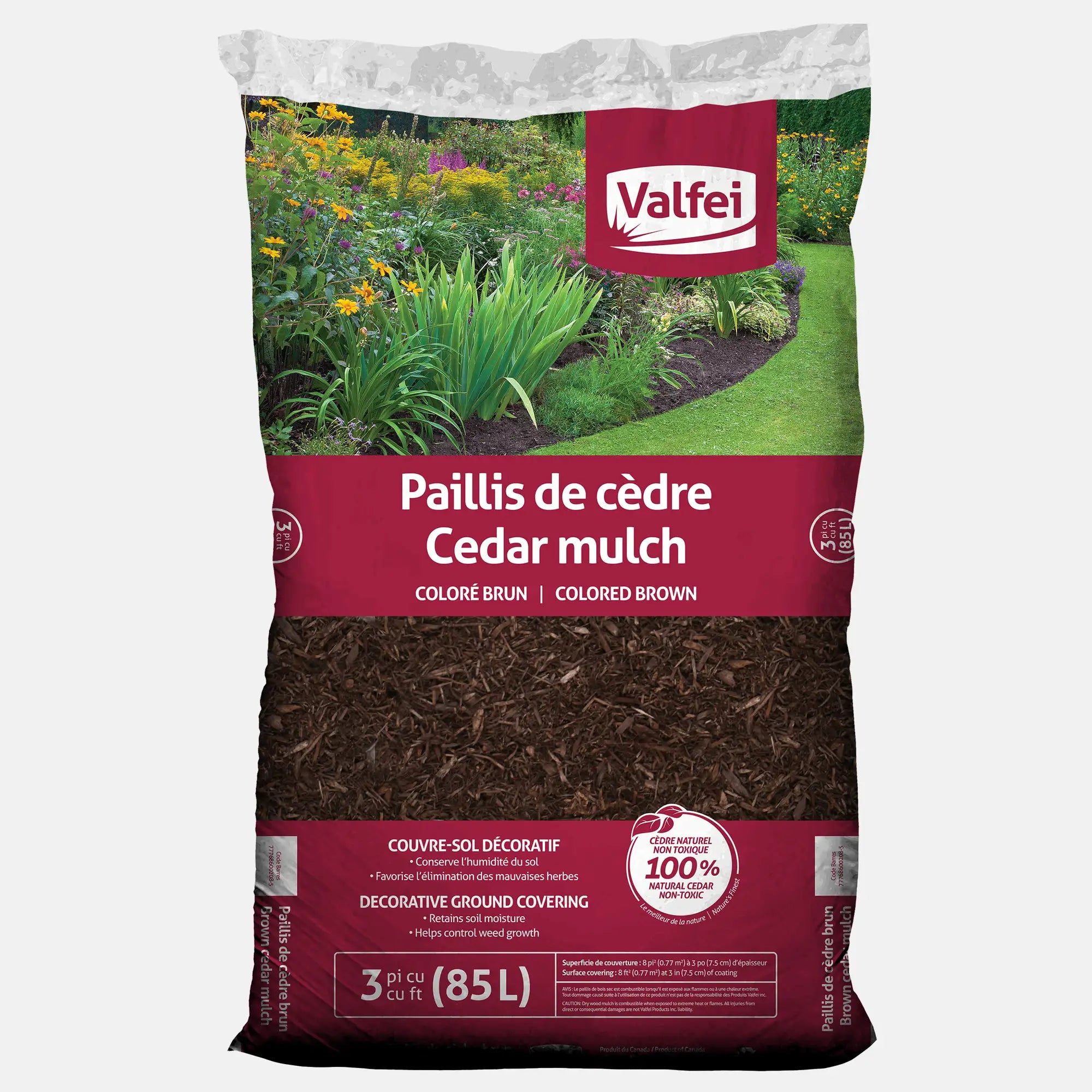 Brown Cedar Mulch