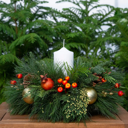 Workshop: Classic Evergreen Centrepiece