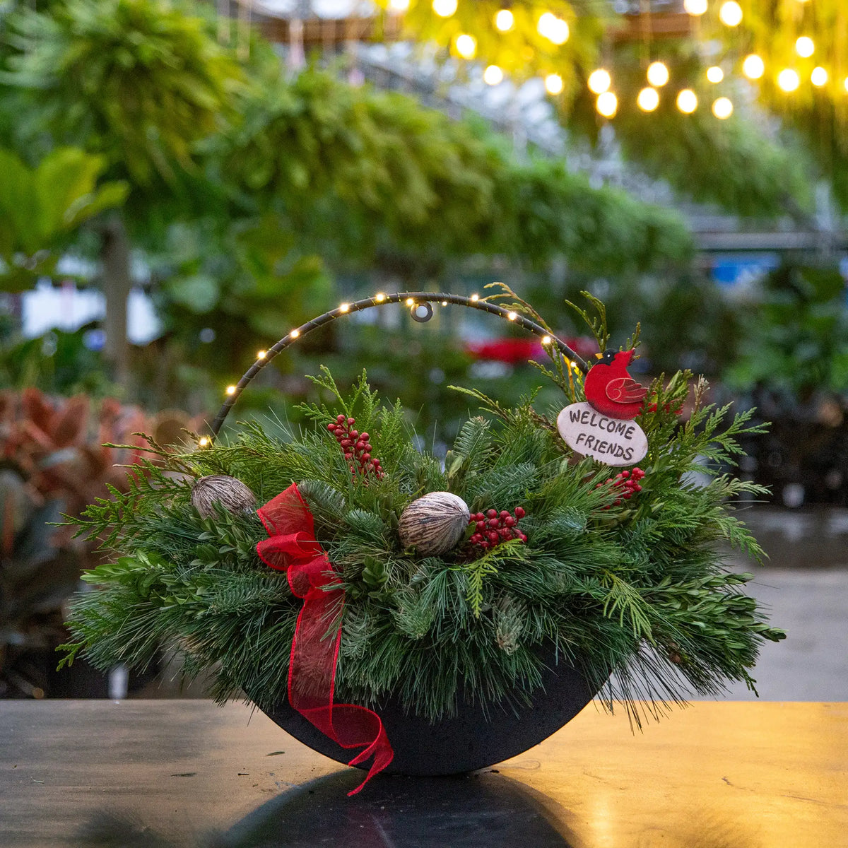 Workshop: Evergreen Ring Wall Hanger