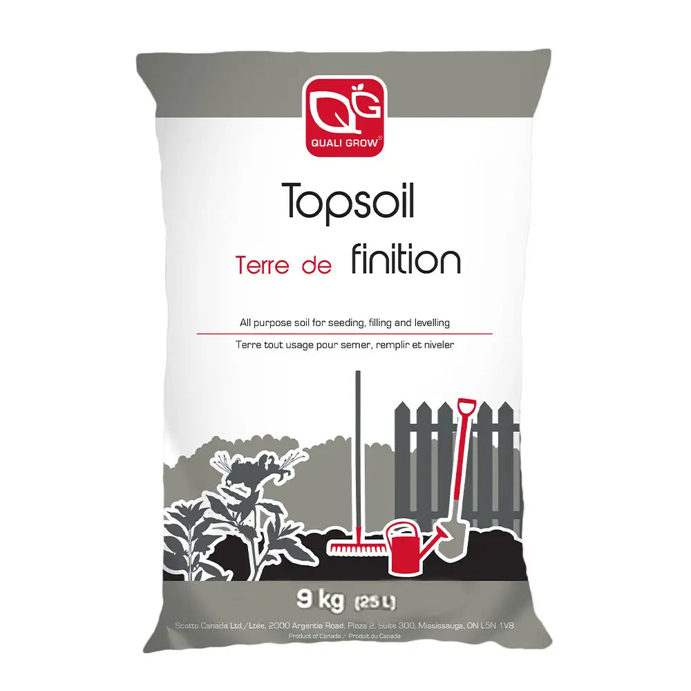 Bag of Quali Grow topsoil