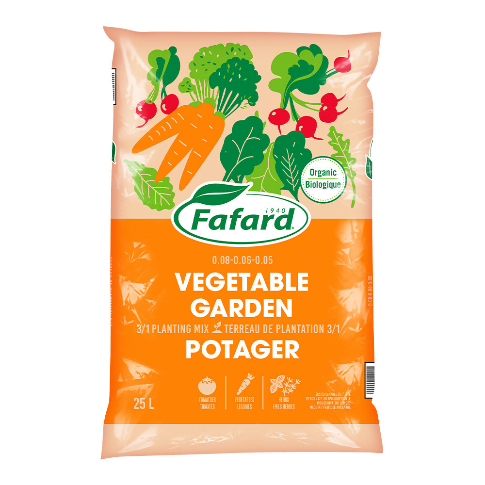 Bag of Fafard vegetable garden 3/1 planting mix